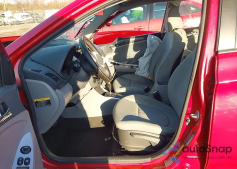 2012 Hyundai Accent Se from USA, damaged, VIN KMHCU5AEXCU035095